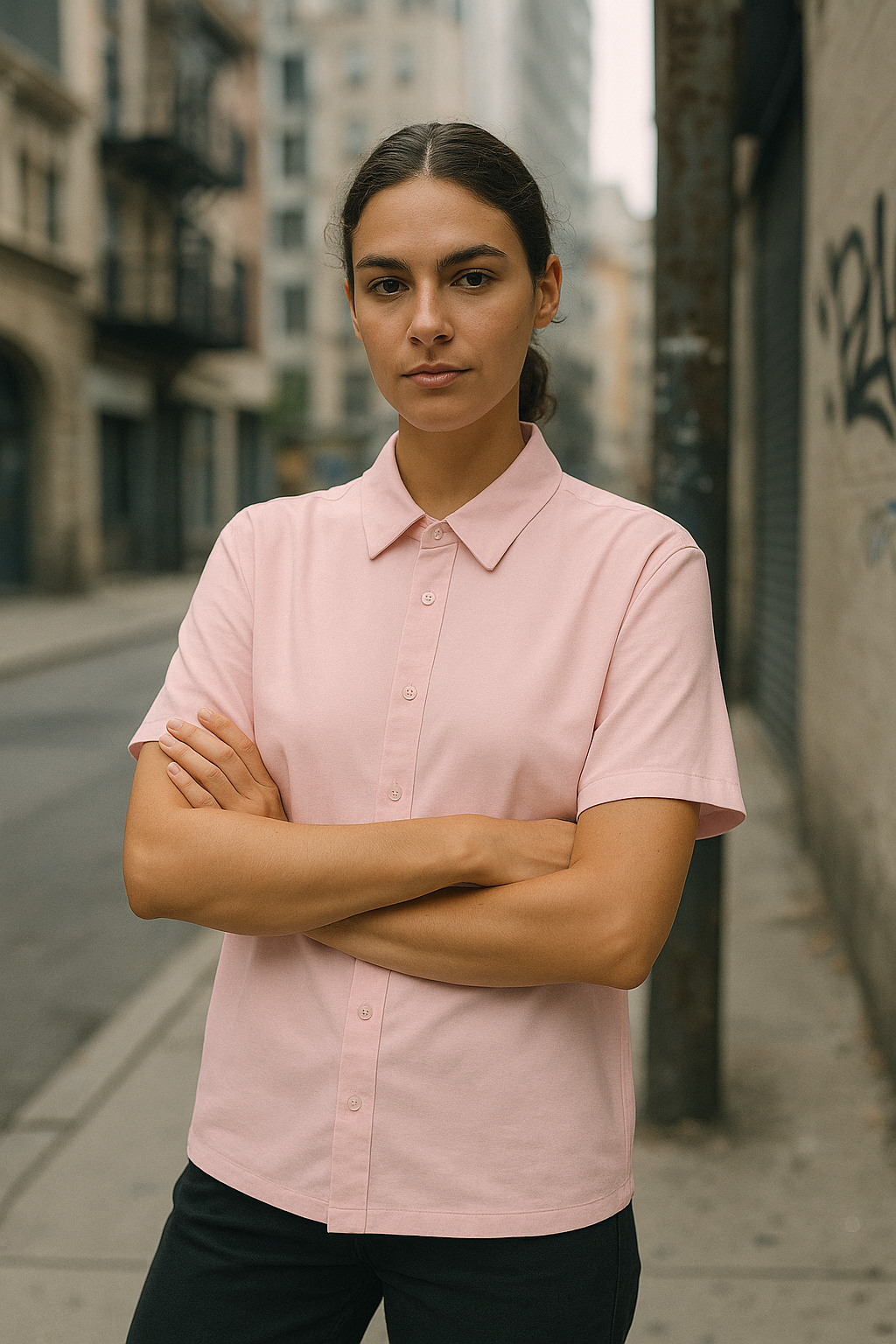 "The Everyday Oversized Shirt" No logos. No fuss. Just effortless style