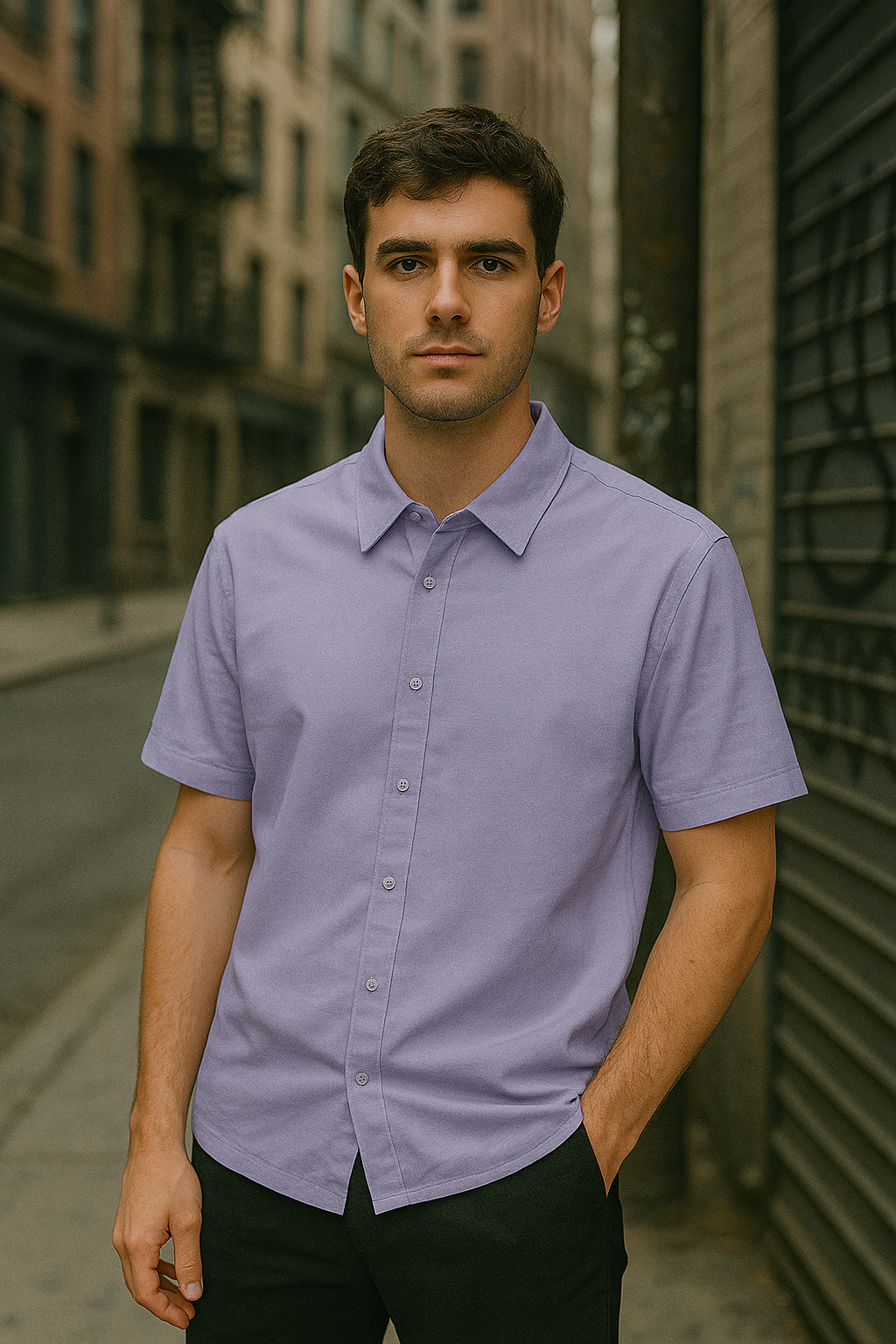 "The Everyday Oversized Shirt" No logos. No fuss. Just effortless style