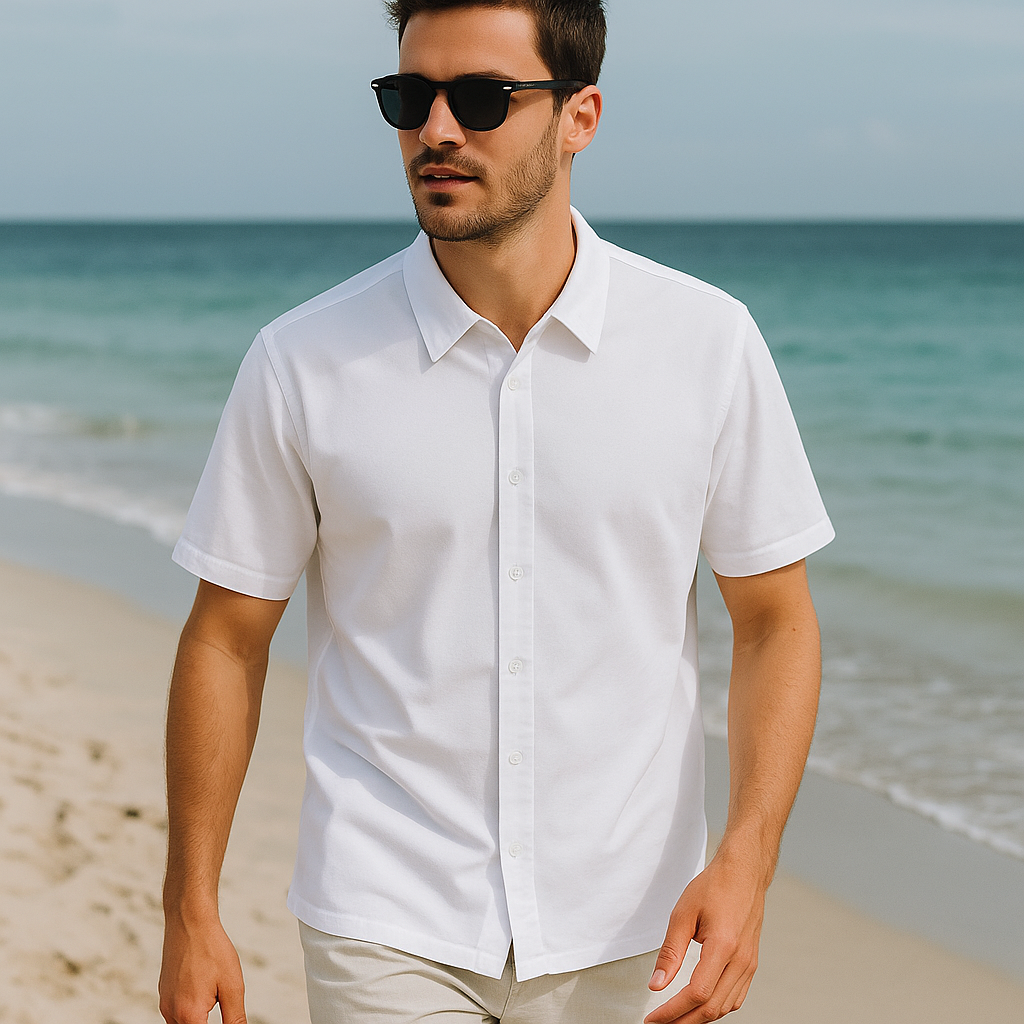 "The Everyday Oversized Shirt" No logos. No fuss. Just effortless style