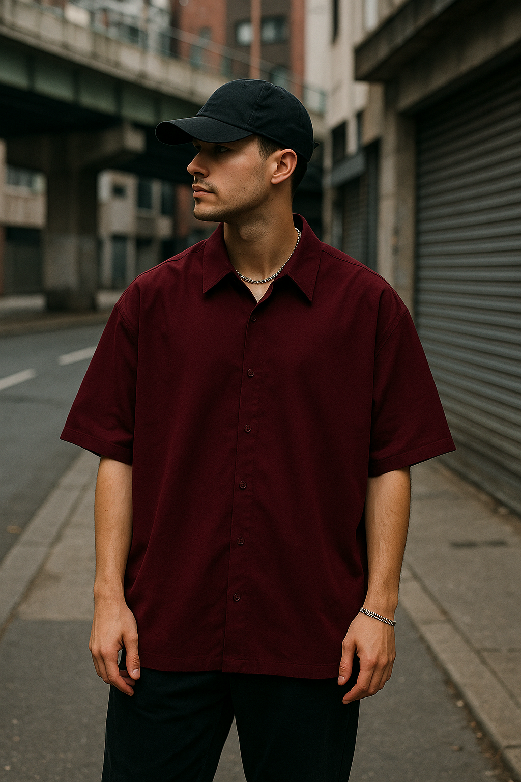 "The Everyday Oversized Shirt" No logos. No fuss. Just effortless style
